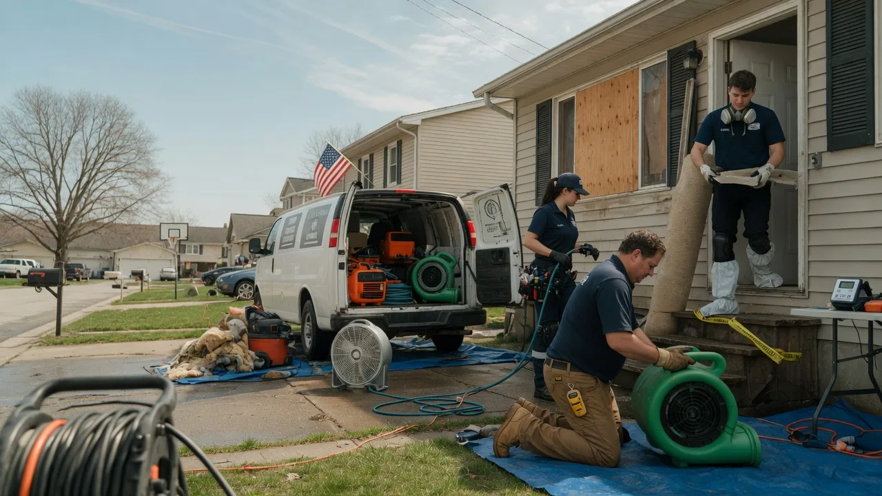 Water Damage Restoration in Squire, WV near me